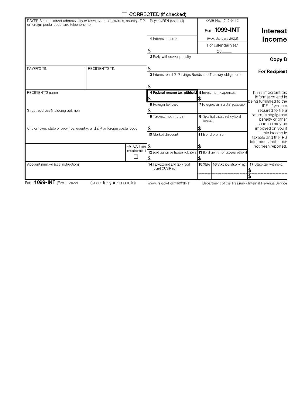 irs address to mail 1099 forms