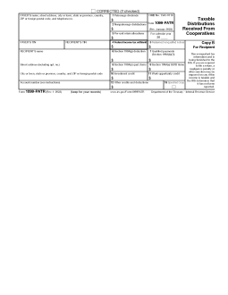 Free IRS 1099-PATR Form - PDF – eForms