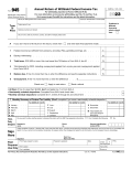 Free Form 945: Federal Income Tax Withheld From Non-Payroll - PDF – eForms