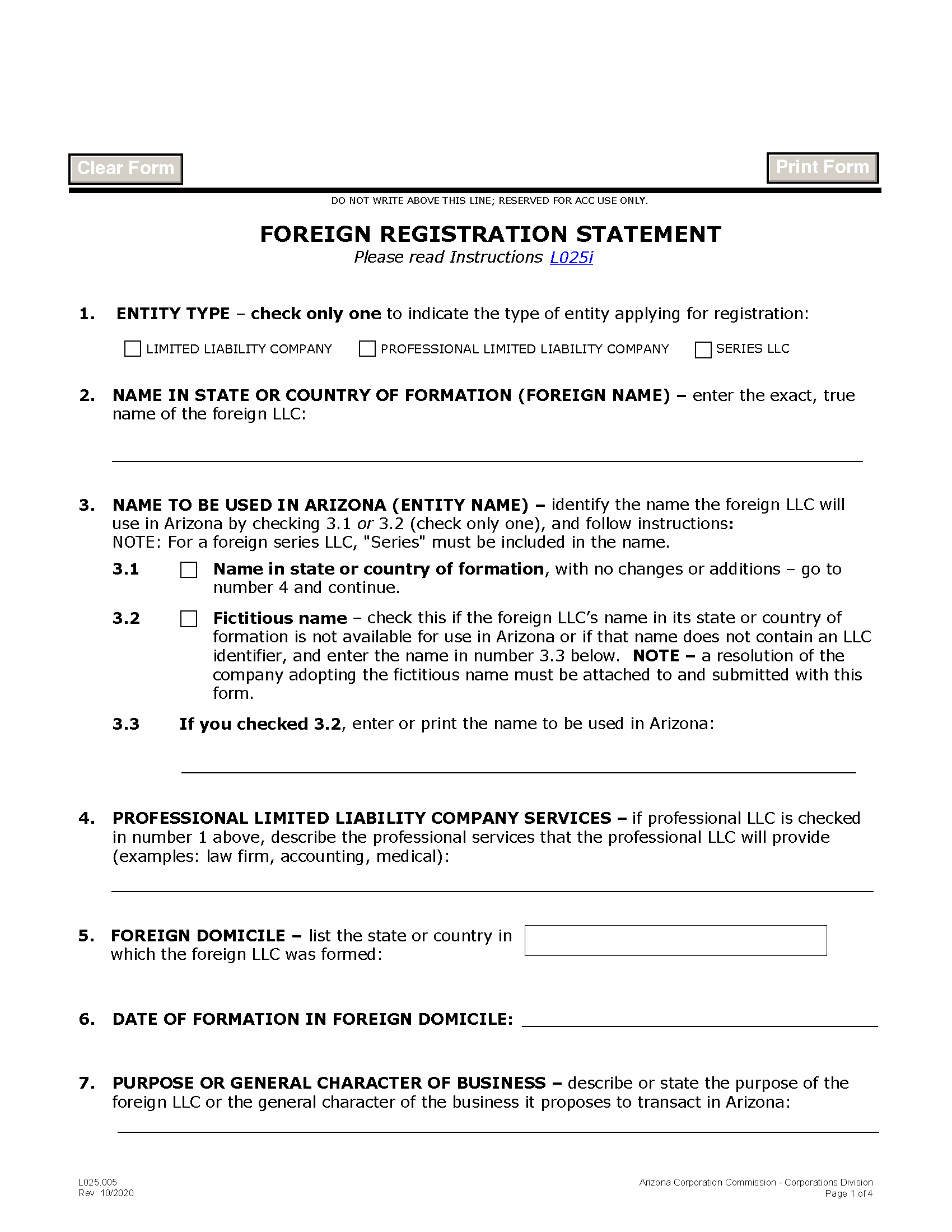 How To Form An LLC In Arizona EForms How To Form An LLC In Arizona EForms