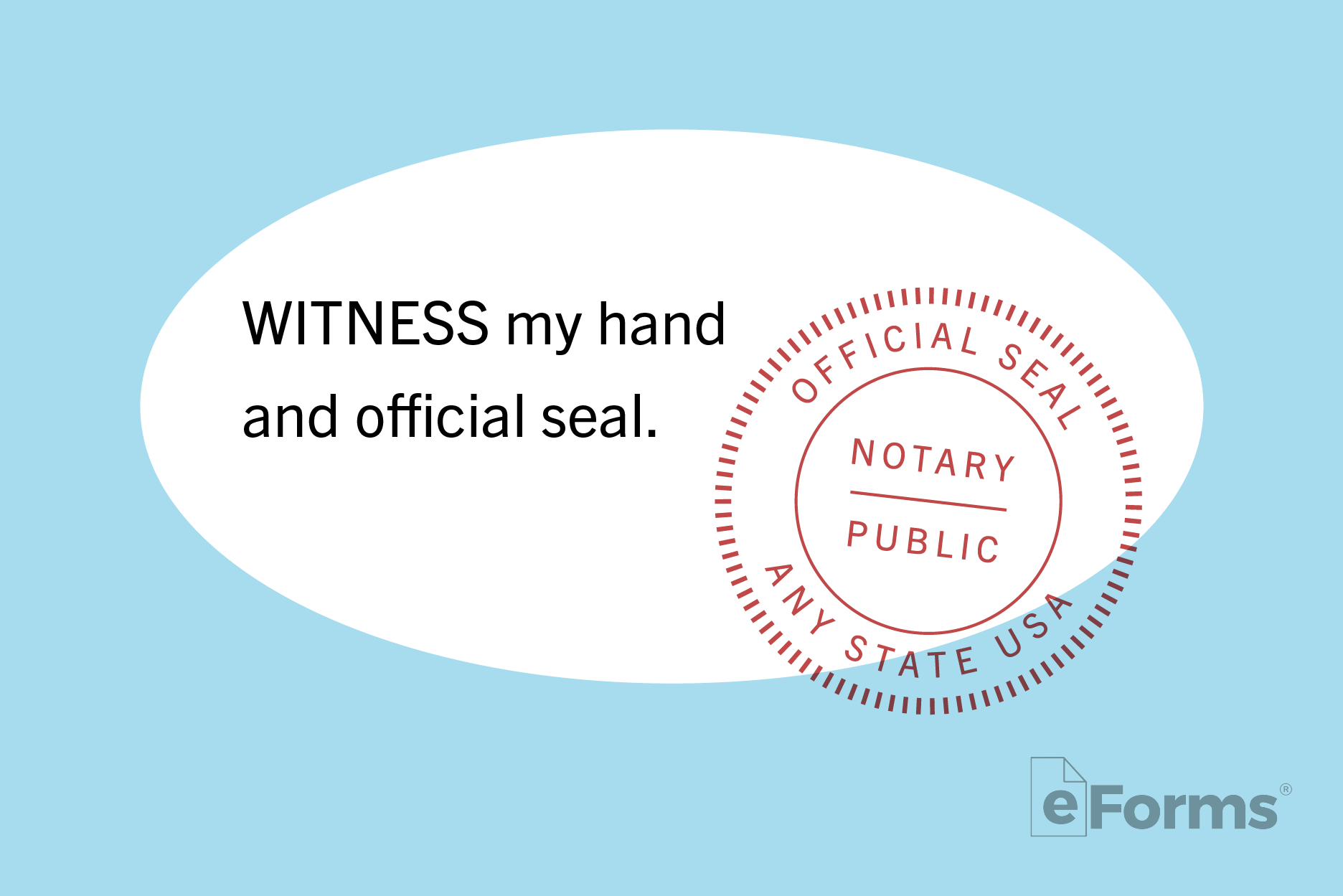 Notary seal/stamp highlighted.