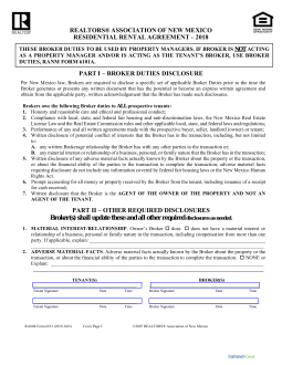 Free New Mexico Lease Agreement Templates (7) - Pdf 