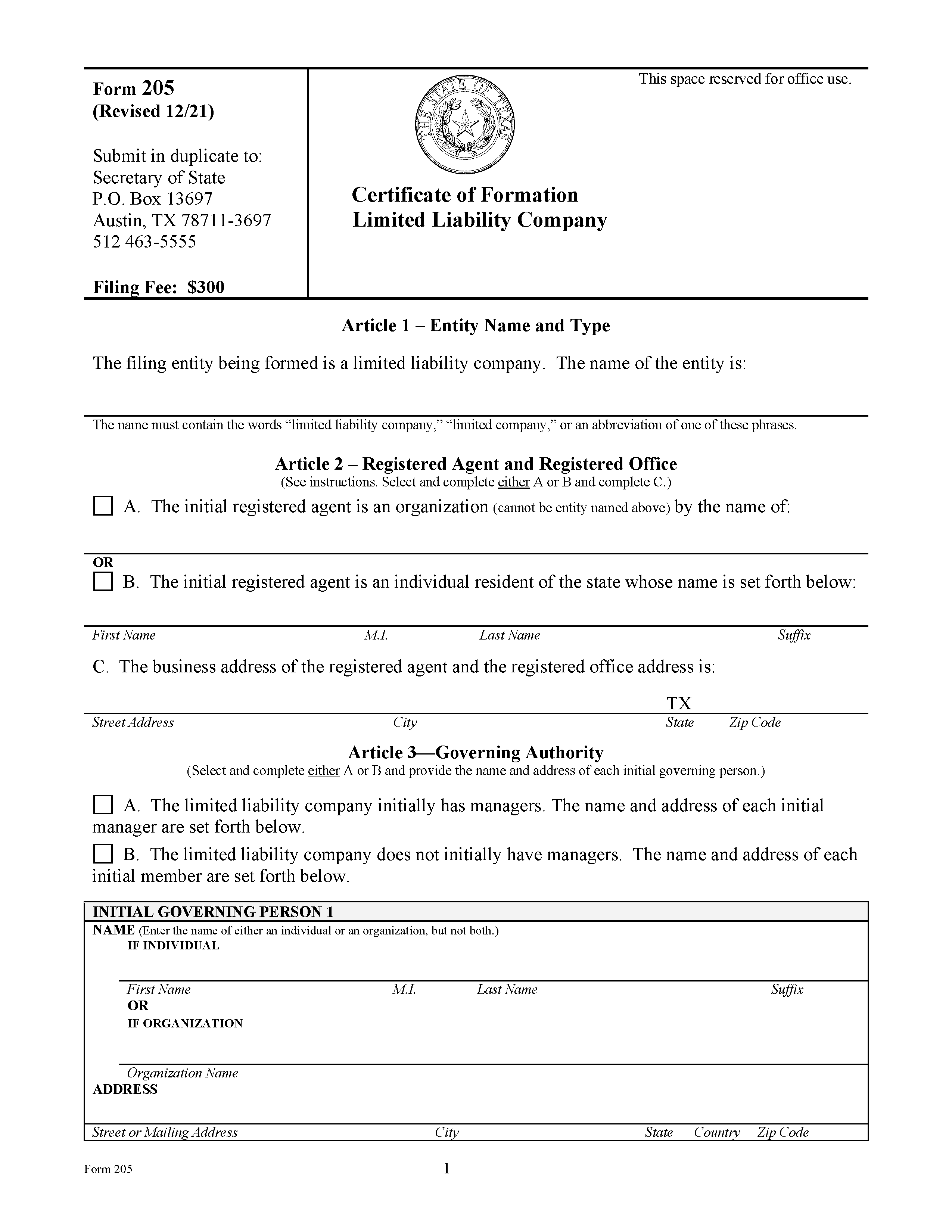 How to Form an LLC in Texas (7 steps)