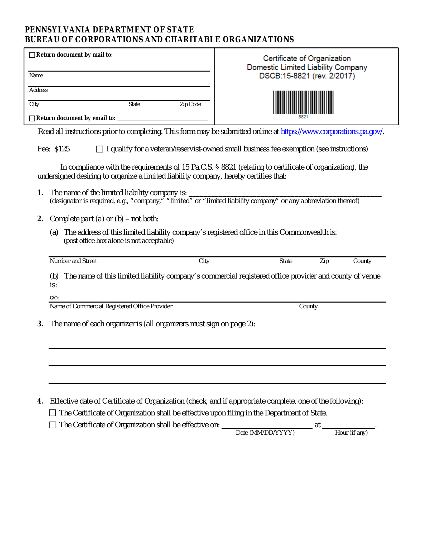 How to Form an LLC in Pennsylvania (7 steps)