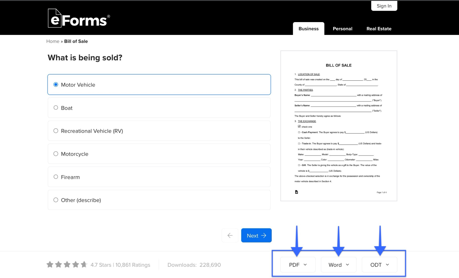 FAQ (Frequently Asked Questions) – eForms